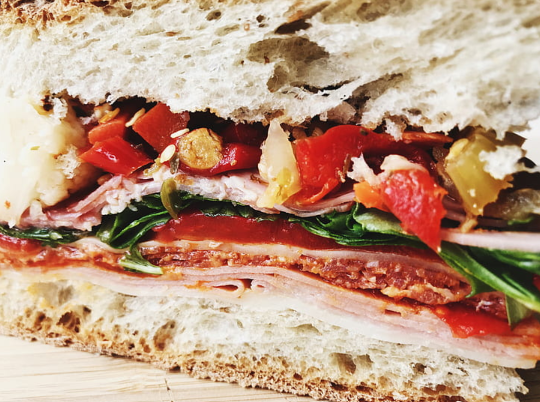 A tasty sandwich from Savanna's